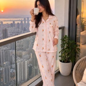 Printed Pajama Set